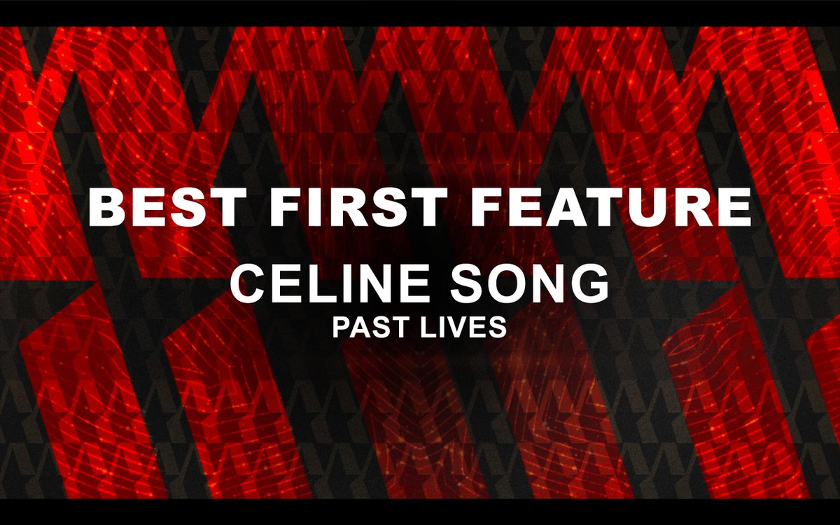 BEST FIRST FEATURE
🏆 Winner: Celine Song “Past Lives”
#TheAstras #AstraAwards #CelineSong #PastLives #A24