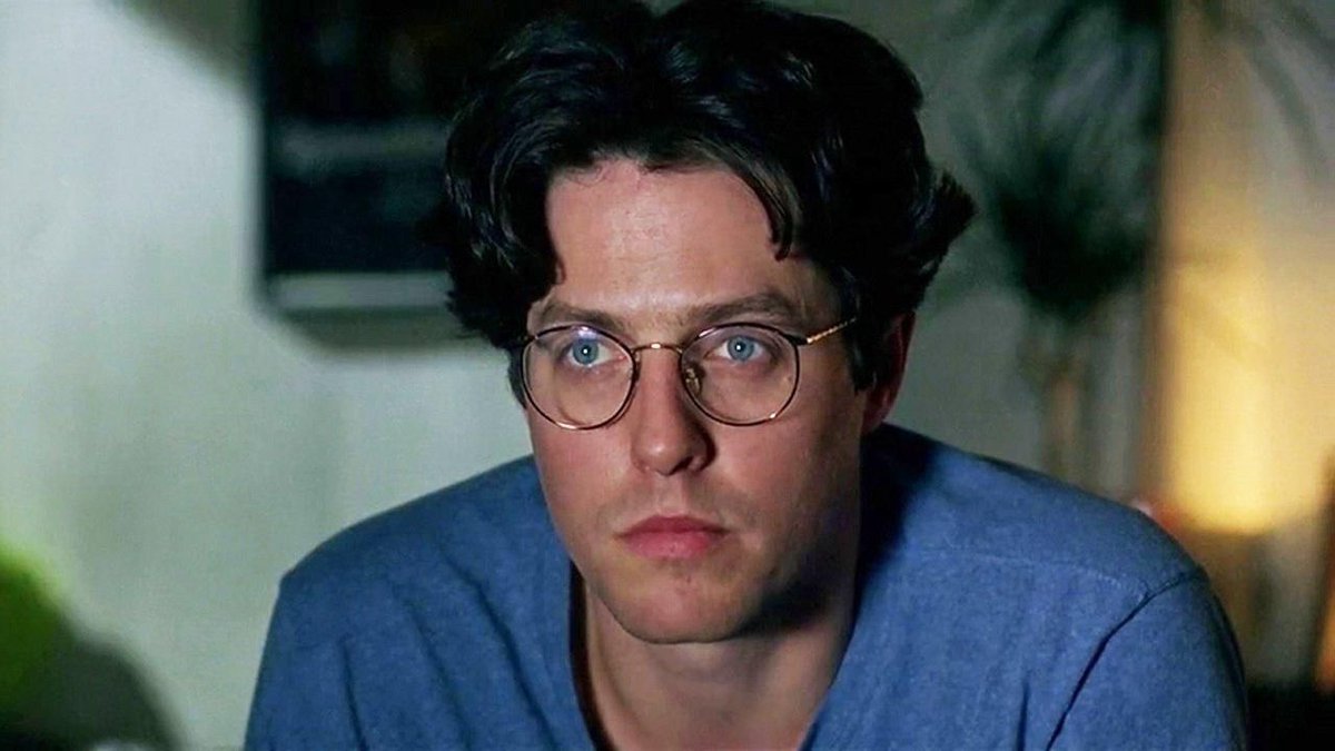 heyarnold04's tweet photo. How has no one ever pointed out that Hugh Grant in Notting Hill looks identical to peed-my-pants Billy Madison kid https://t.co/m6jAIyuSL3