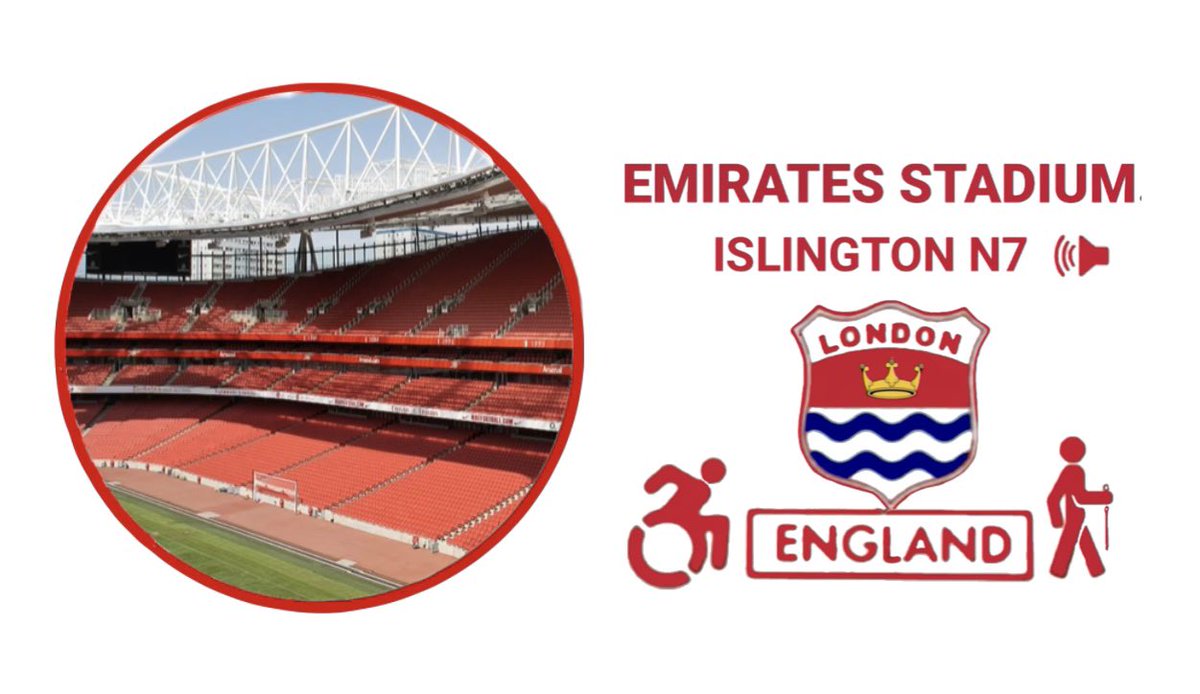 #Emirates #Stadium #London #England #Accessibility #Audio #Communication #Inclusion #VisuallyImpaired #WheelchairAccess #Mobility #HealthAndSafety #AudioDescription  #AssistiveTechnology

vipauk.org/enter/foot/pre…