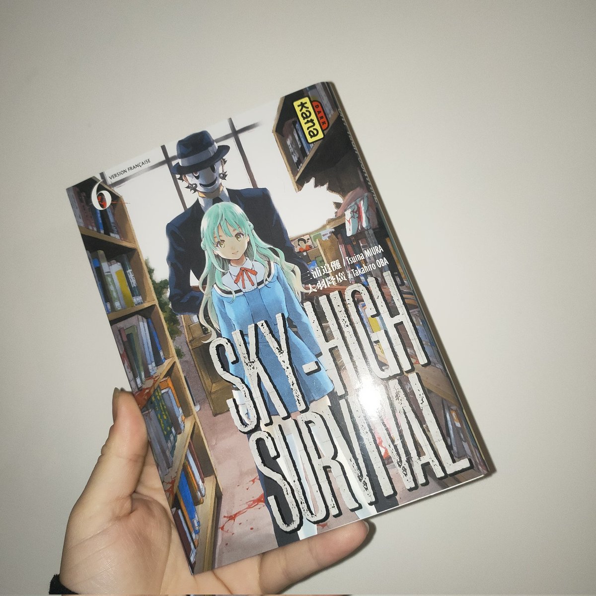 eaynjm's tweet photo. Toujours en retard sur mes mangas mais une pépite je recommande!

Go lire le tome 6 de Sky-High Survival 💯

x @EditionsKana 
#manga #SkyHighSurvival https://t.co/0ZSRyTnTFB