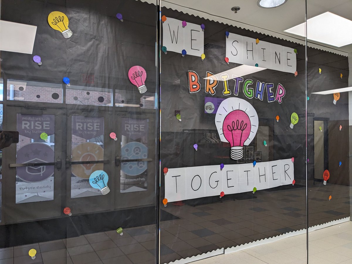 New display design #1 at <a href="/Creekvw_Tweets/">Creekview Elementary</a> for 2024

"We Shine Brighter Together"