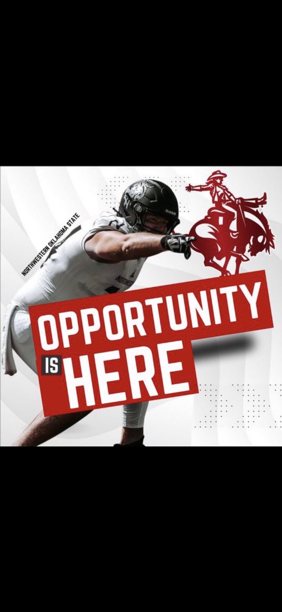 murrell_cj2001's tweet photo. after a great conversation with @Coach_J_Medrano I am blessed to receive an offer from northwestern Oklahoma State University🙏🏾 https://t.co/entGn0HZL4