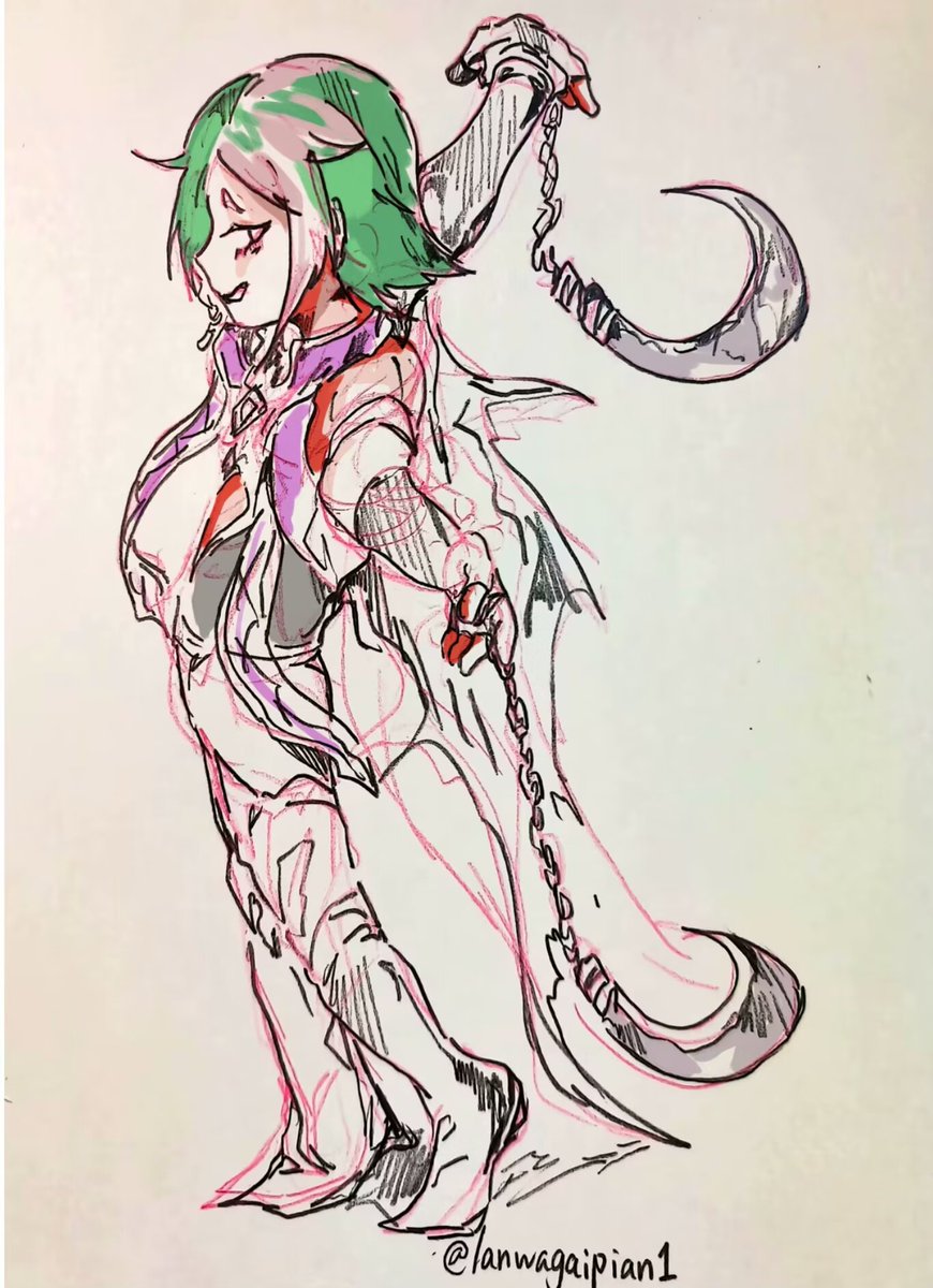 lanwagaipian1's tweet photo. #終末のワルキューレ #RecordofRagnarokLoki 🦜 https://t.co/AQo2AqY4He