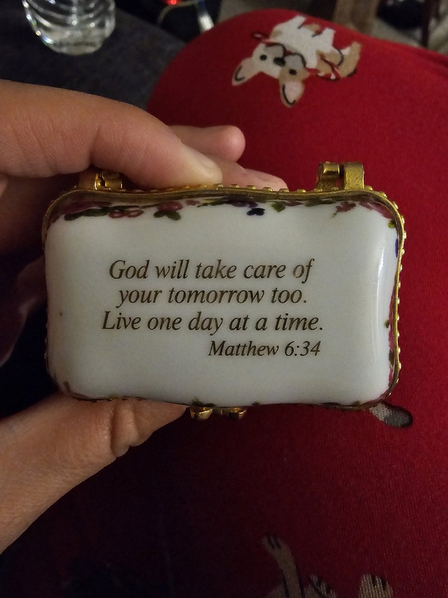 It's been quite a week...so I thought I'd try out a Rage Room to blow off some steam. A few minutes in, I found this in my bin of items they gave me to use. Needless to say, I kept it. #ineedGod #Godmeetsyouwhereyouare #yeseveninaRageRoom
