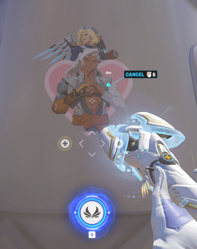 ephemeraow's tweet photo. Lifeweaver and mercy... How adorable! #Overwatch2 https://t.co/RopfZnCLsf