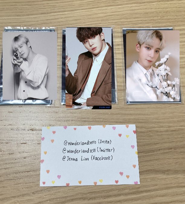 Wonderlandsell's tweet photo. [WTS] Ateez Yunho Signed Polaroids

Have: Anniversary, Answer, Moonriver pola. Details will be given via DM! If you offer for any pola = agreeing to buy album PCs for another $24

Want: $400-$600 USD accordingly! I only accept SGD via PayPal ($1 USD = $1.37 SGD)

#양도 #에이티즈 https://t.co/n8kdm18V9Z