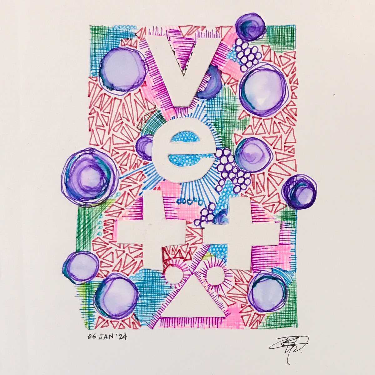 rewood144's tweet photo. Did someone say Finnish?  … Well, no, but that’s tonight’s language: vettä for water. 

Any suggestions for tomorrow’s language in this month of water? 

#letterstomymother #dailypainting #art #create #imagine #painting #ink https://t.co/79dTb8eUsk