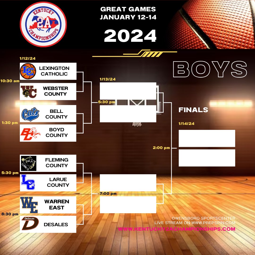 The boys’ field is set for next weekend. Who will claim the 2024 title?