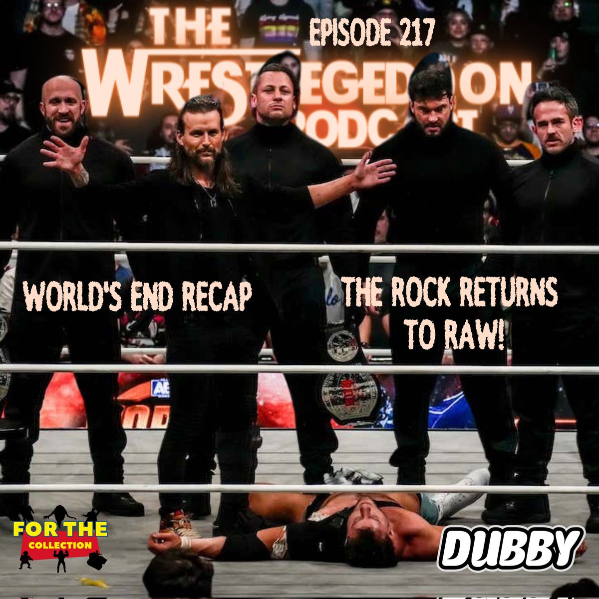 Episode 217 is live! This week, we recap #aewworldsend, give our thoughts on <a href="/therock/">Dwayne Johnson</a> RAW return, and much more! Hit the link linktr.ee/wrestlegedonpod description to listen or look for us on your favorite streaming app! #wwe #aew #tna #roh #WrestlingCommunity #prowrestling