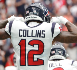 NFL_Journal's tweet photo. Nico Collins with his 4th game with 140+ receiving this season.
Andre Johnson is only Texans receiver to have more in a season (5)
Hopkins one season with 4 and, J ohnson did it three times...
#WeAreTexans #TexansatColts #HOUvsIND https://t.co/16xW1wbQGC