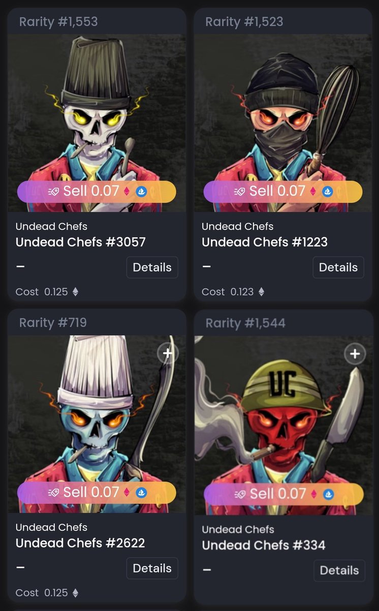 <a href="/UndeadChefNFT/">💀 Undead Chefs 🧑‍🍳</a> did you hear the smiley jacket is the alpha? #UndeadChefs in general is the alpha