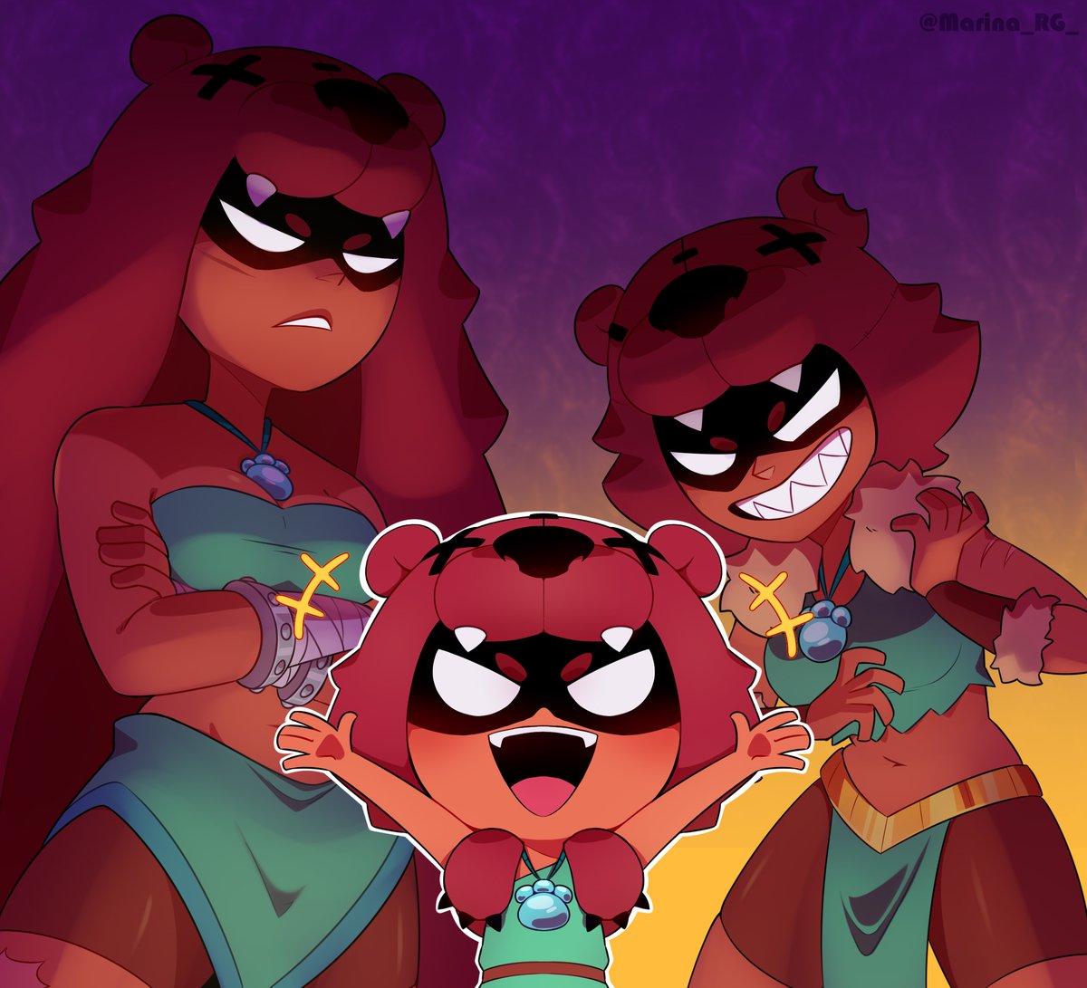 Marina_RG_'s tweet photo. Nita, Nita and Nita

#BrawlStars #BrawlStarsArt https://t.co/5igff4WNd6