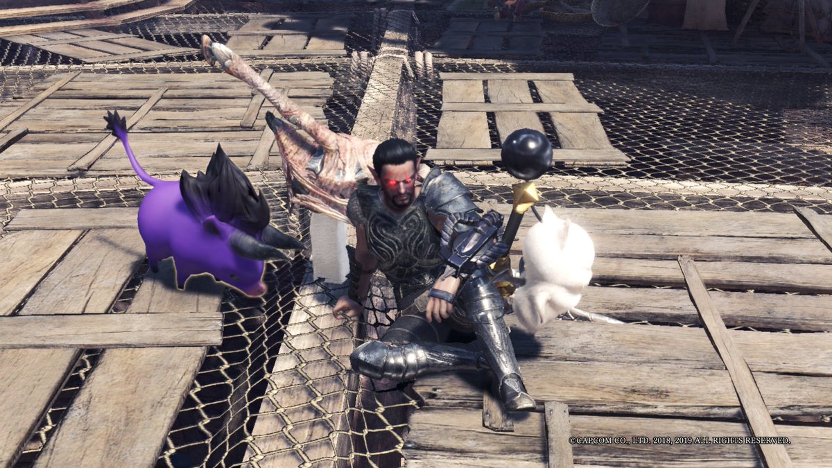 NateTheTurk's tweet photo. #Xbox
#MonsterHunterWorld
#FFxMHW
#Behe
#Moogle
#Snowball https://t.co/vxXxmRFiCC