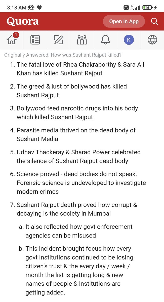 CarmieMonsang's tweet image. CBI FastTrack Sushant Case

#ArrestRheaChakraborty 
#ArrestSandeepSingh #JusticeForSushantSinghRajput #BoycottbollywoodCompletely 

@Copsview @CBIHeadquarters @IPS_Association @narendramodi @AmitShah