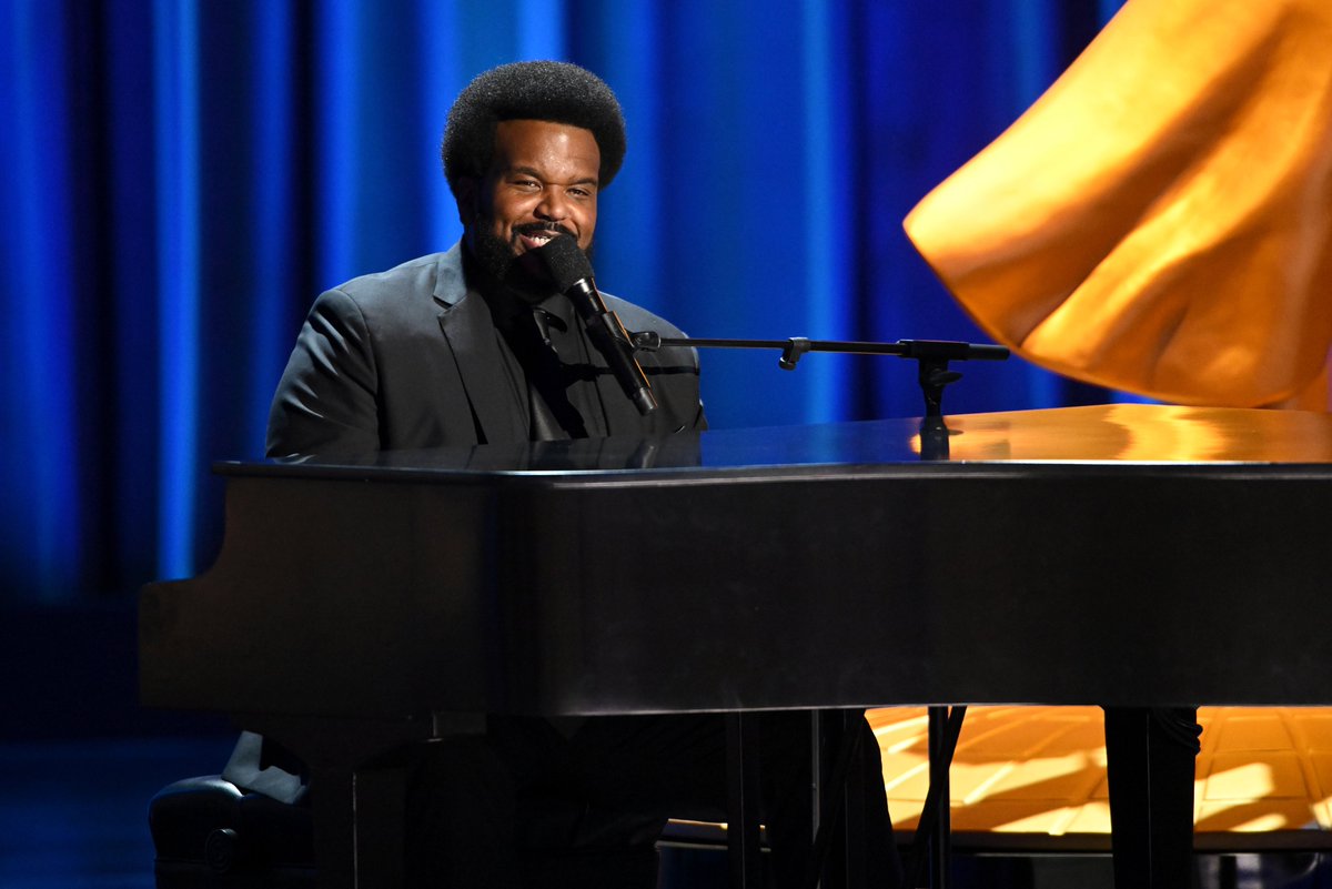 Sshhhh.. we’re getting serenaded by @MrCraigRobinson right now 🥰 #75thEmmys #Emmys