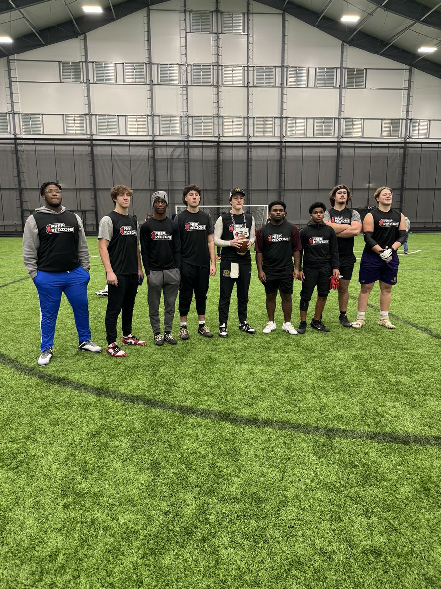 WesHarper14's tweet photo. Thank you @PrepRedzoneTN for the invite …thanks for a great day !Won TE MVP! @CSmithScout #Pack https://t.co/9FFrgON9kl