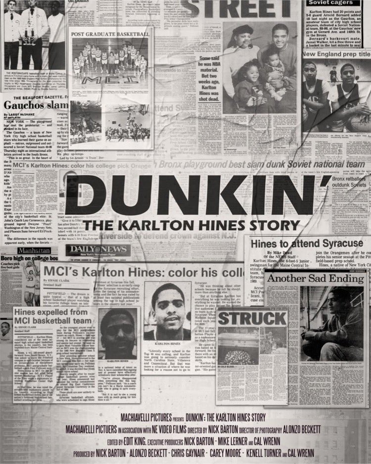 daves_joint's tweet image. Look out for this upcoming doc, “Dunkin’: The Karlton Hines Story,” about the late hooper from Courtlandt Avenue in the South Bronx, who took New York City 🏀 scene in the mid-1980’s when he played for the @nygauchos &amp;amp; at Manhattan Center High School in Harlem &amp;amp; later, Maine…
