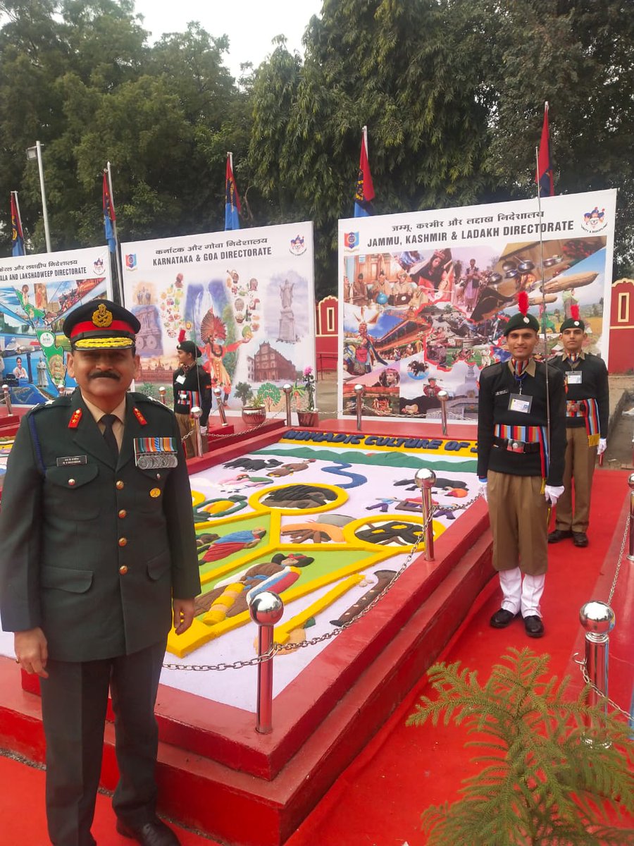 prodefencejammu's tweet photo. Maj Gen RK Sachdeva,ADG #NCC Dte JK&amp;L,brought a wave of inspiration to the Republic Day Camp in Delhi today,instilling motivation &amp; commitment in our dedicated cdts. His impactful presence has left an indelible mark, motivating cadets to excel. #RDC24  
@SpokespersonMoD
@diprjk https://t.co/xDvRfcDdkE