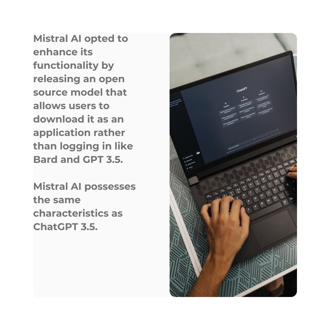 ZenautomateZen's tweet image. Meet Mixtral 8x7B, one of the largest open-source language models ever! This AI tool can write poems, translate languages, and answer your questions like a superpowered search engine. #AIイラスト  #technology  #OpenAI  #languagemodel #GPT4v  #Google  #agency