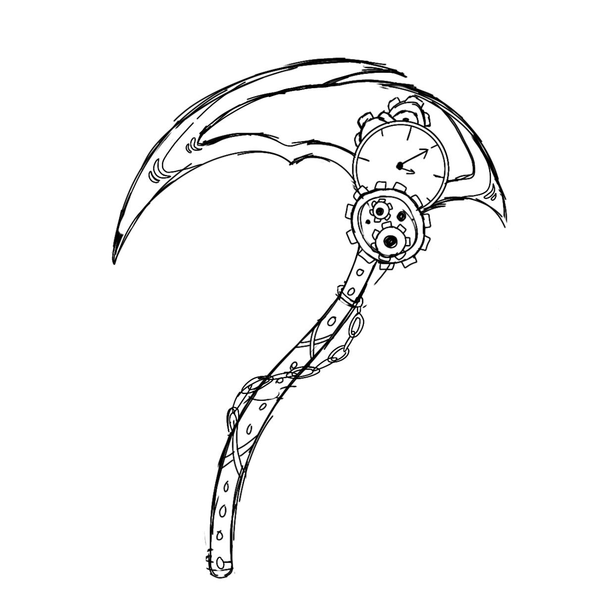 DznVerza's tweet photo. Weapon modeling practice day 1 https://t.co/v9q8d58zOR