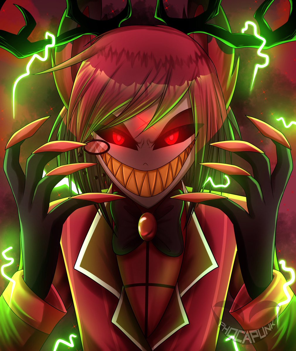Phocapunk's tweet photo. Alastor from Hazbin Hotel
.
Very excited to watch the full series! https://t.co/eiVG8kAfRb
