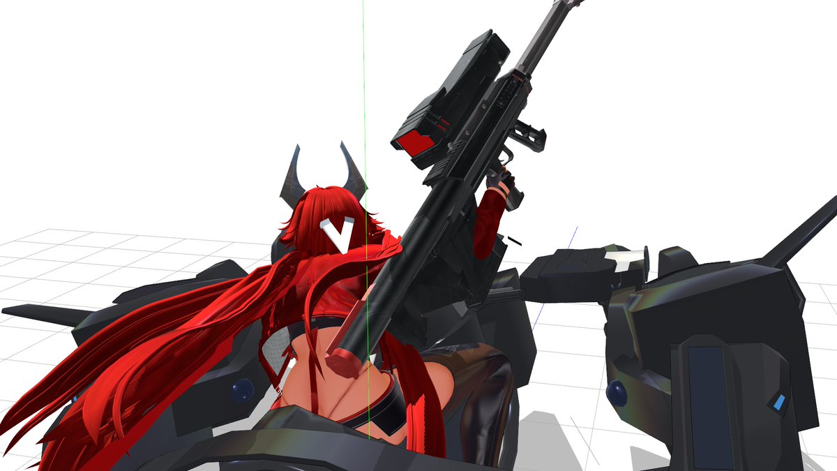 MMDレッドフード、しょにょはち～ ウルフズペインここまで作ったけど
