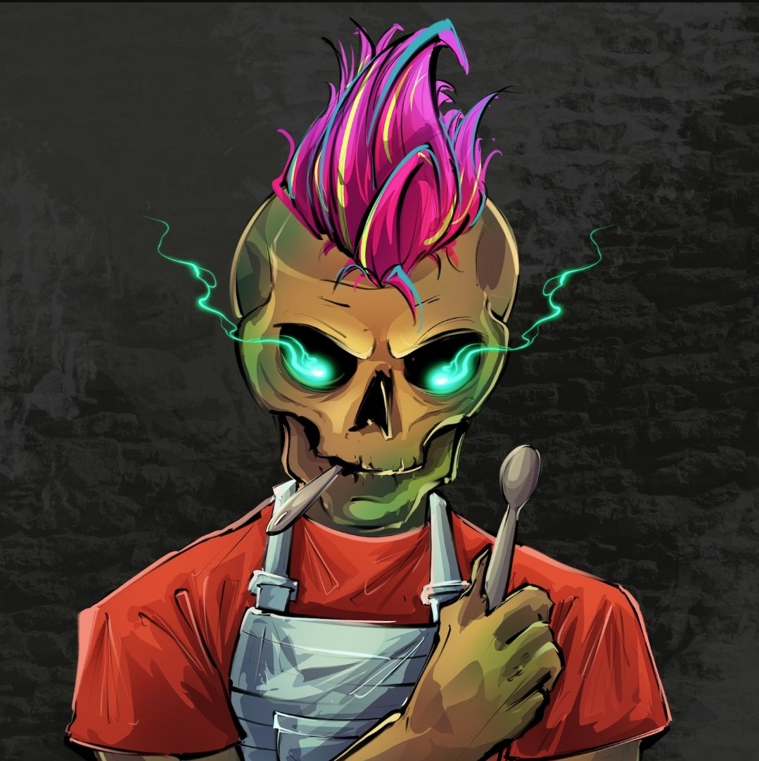 <a href="/UndeadChefNFT/">💀 Undead Chefs 🧑‍🍳</a> 
Got so much utility! Community is 🔥, and they're just getting started! 

I'm so happy to be apart of this family. 
Lezzz go!! 
#UndeadChefs