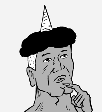 きのう更に鬼を描きました。 