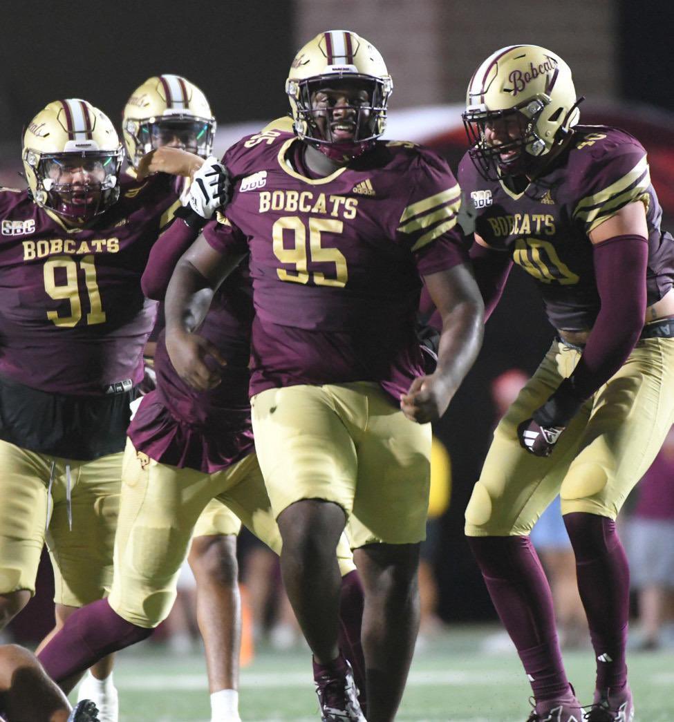 Blessed to receive an offer from Texas state <a href="/FCProspects_/">First Class Prospects</a> <a href="/MaricopaMustang/">Maricopa Mustangs JUCO Football</a> <a href="/damehova9/">Damon Simmons</a> <a href="/coachcurtis42/">Coach Curtis</a> <a href="/JucoFrenzy/">JUCO Football Frenzy</a> <a href="/247Sports/">247Sports</a> <a href="/247recruiting/">247Sports Recruiting</a>