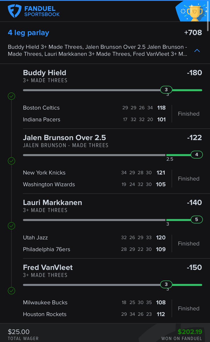 NaesSports's tweet photo. CASHED! 🤑 🏆

Cashed X Posted NBA parlay back to
back days! 🏀 

✅ +798  
✅ +497

#GamblingX #GamblingTwitter #SportsBettor #SportsBetting #DraftKings       #FanDuel #PrizePicks #nfl #espnbet #nba #basletball https://t.co/afaWienvZg