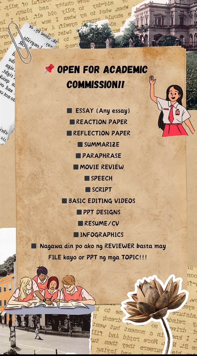 Annieeeestacy's tweet photo. 📌 OPEN FOR ACADEMIC COMMISSION!!

Hi students and future clients, Are you looking for Quality acads work? Private message me and I will gladly assist all of you! 

LOOKING FOR CLIENTS 
NON RUSH AND RUSH
CAN SEND LEGITIMACY https://t.co/BWQGqC2tt9