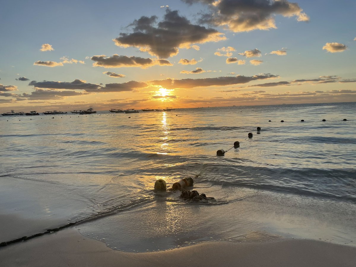 denuapathue's tweet photo. The first sunset of the year!! #mexico #familytime #firtssunsetof2024 #blessed https://t.co/XGzfKvM9V9