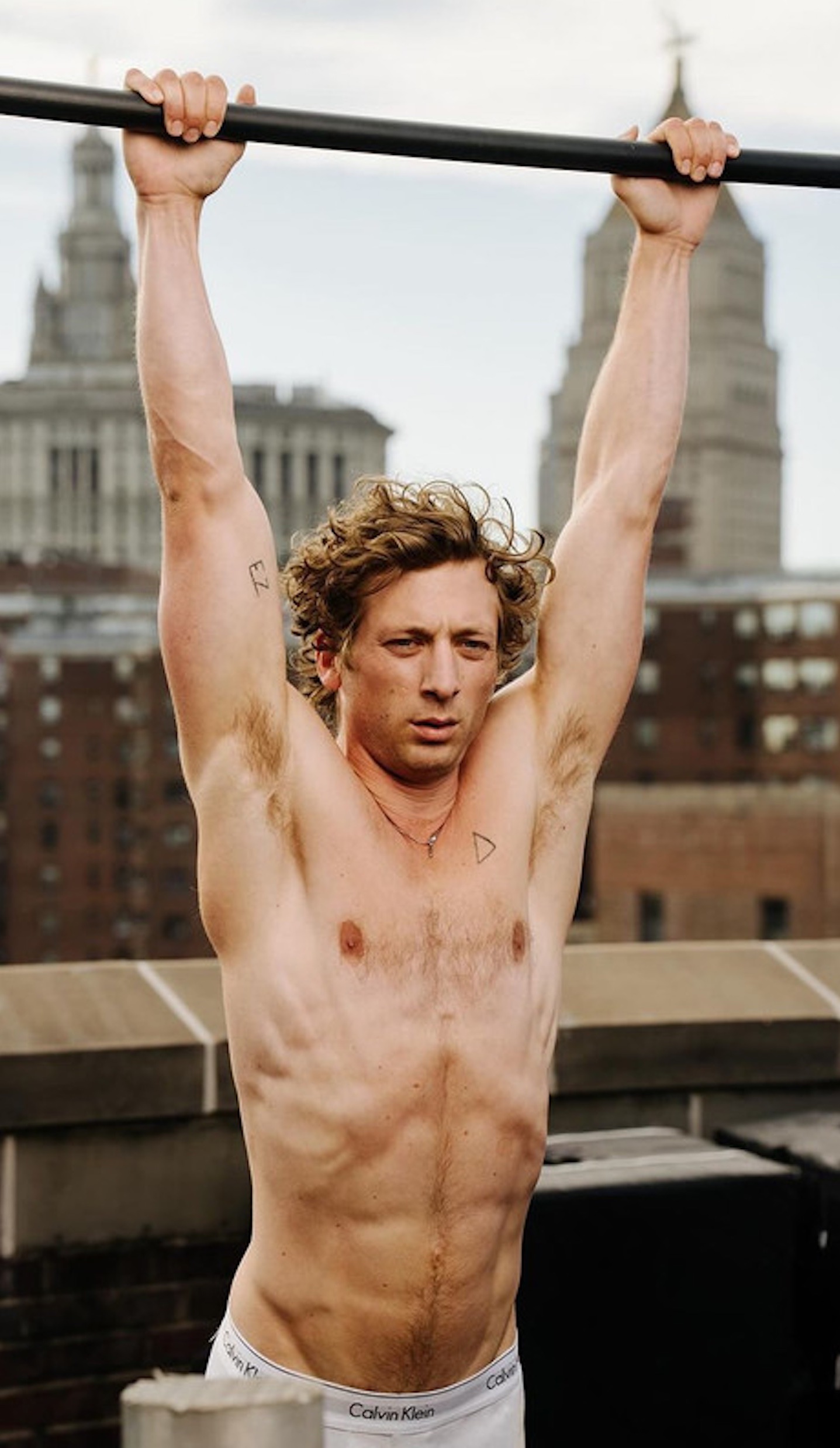 Jeremy Allen White Physique - Calvin Klein Underwear Ad