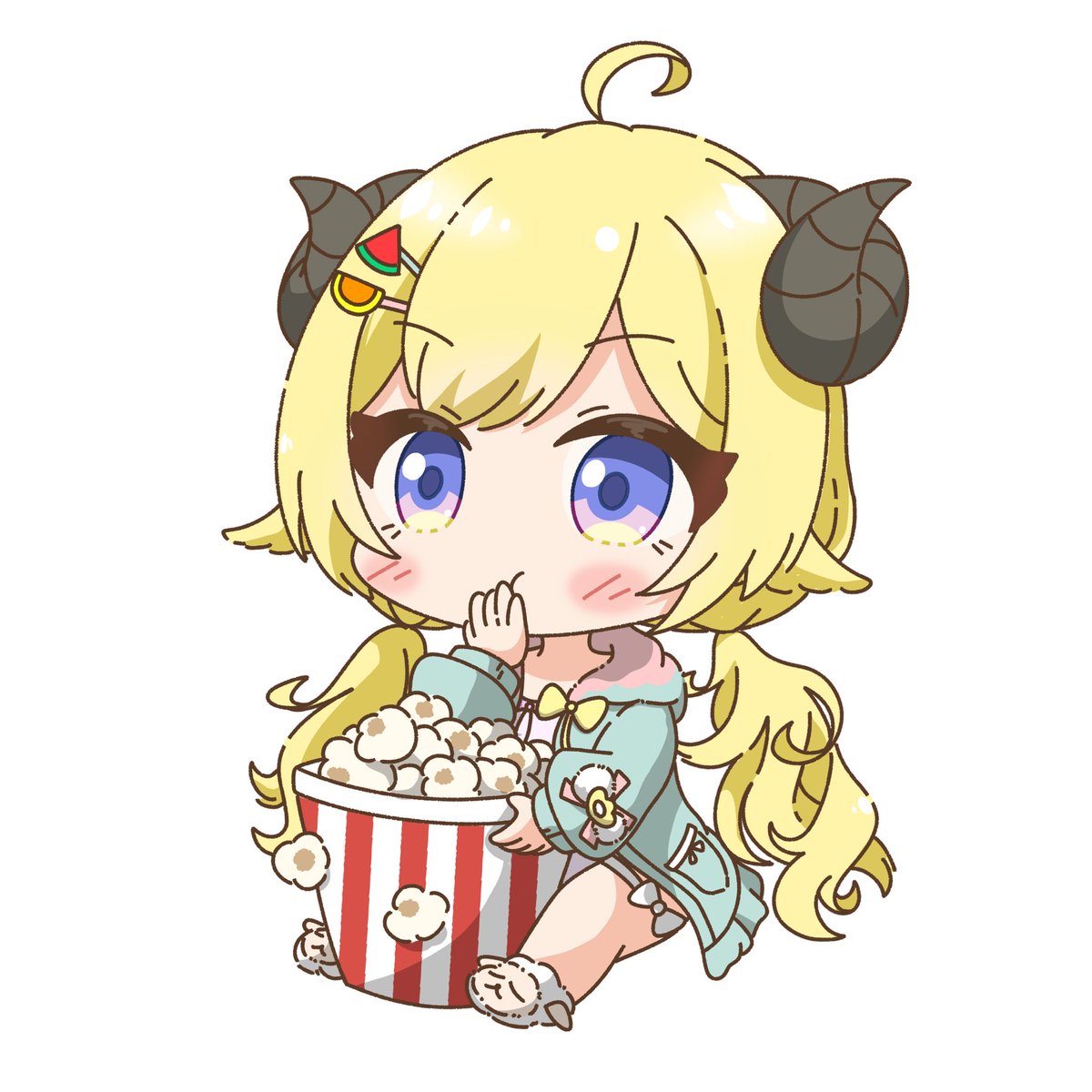 Yogulppe's tweet photo. 🍿
#つのまきあーと https://t.co/szuYucIE2X