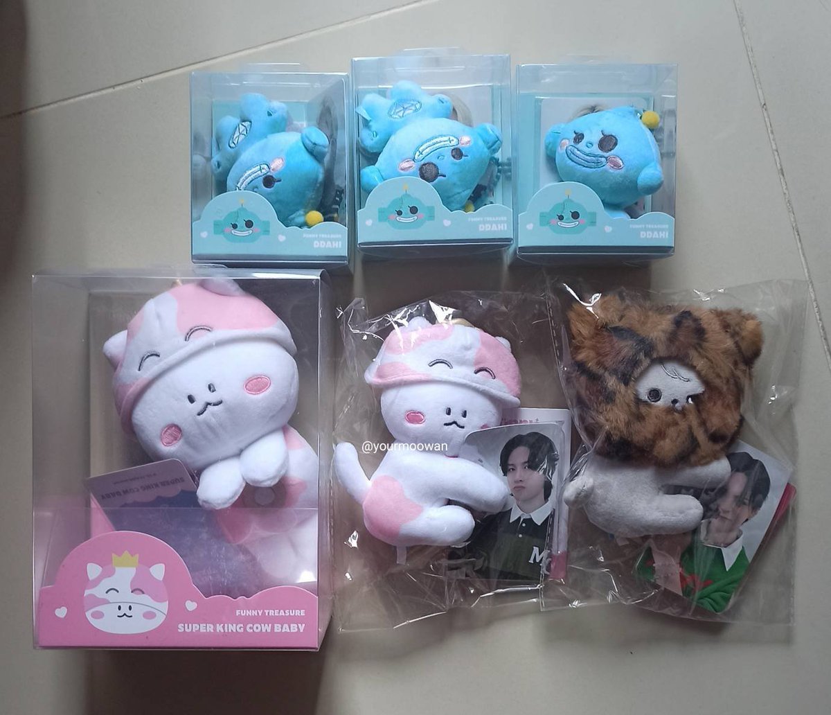 yourmoowan's tweet photo. 💕 พร้อมส่ง ตุ๊กตา FUNNY TREASURE

Keyring 480
Photocard holder 500
Monitor plush 530

ddahi cow baby hoppi อาซาฮิ จองฮวาน โยชิ

📮 ส่งฟรี หรือ นัดรับ mrt เตาปูน จตุจักร

🛒 สั่งซื้อ/สอบถาม dm นะคะ

#ตลาดนัดtreasure #ตลาดนัดเด็กสมบัติ https://t.co/xWrVt6cNga