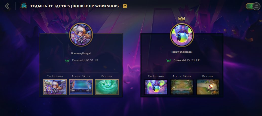 StevenHRamos's tweet photo. Reach emerald in TFT Double Up with this boi https://t.co/nxUKbv7eGU
