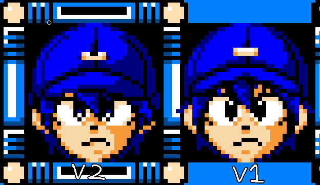 Jesse_JAT's tweet photo. rkgk Updated Megaman Style Mugshot
Left = New, V2, Right = Prev., V1
#rkgk #Digitart #PixelArt #ドット絵 #Mugshot #8bi #OC #OCArt https://t.co/Xajt4OcLYW