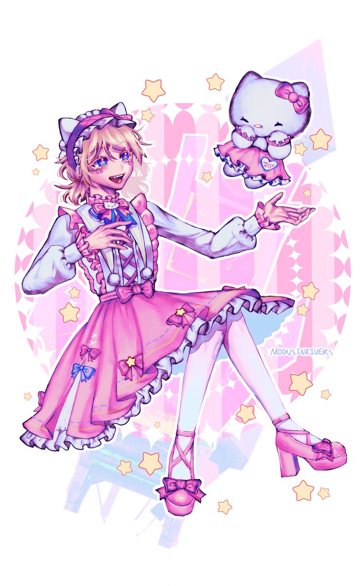 Moonsinrivers's tweet photo. ❥ Emma Woods × HELLO KITTY ♡ https://t.co/SHED6Rr7sH