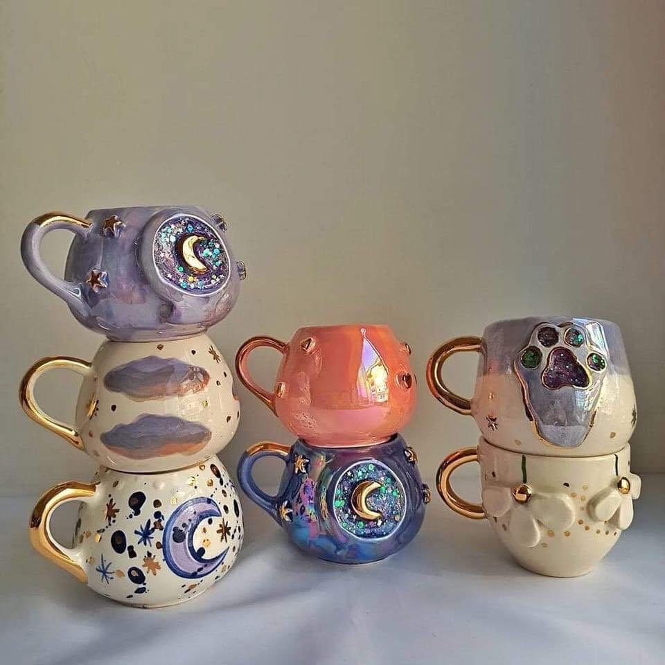 pretty mugs