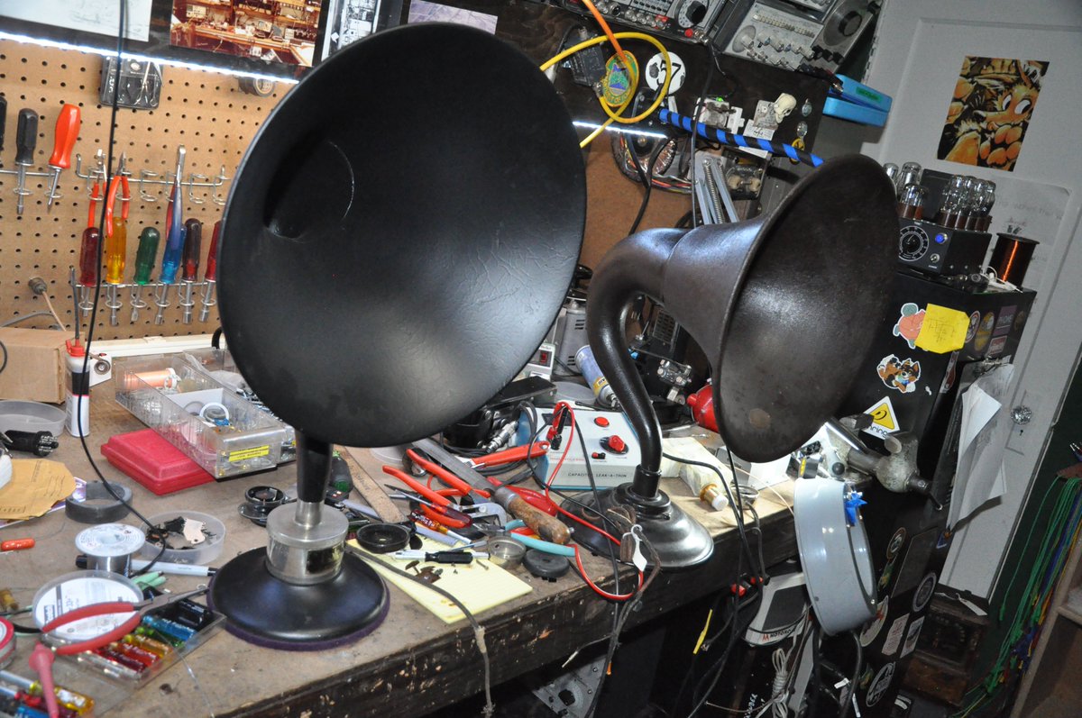 And it works, and is louder than my Atwater-Kent next to it. Not sure if the A-K is up to snuff though. Next step, get one of my battery radio going and see.