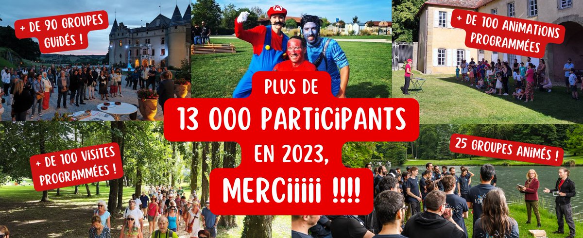 13000 mercis !

On remet ça ensemble en 2024 ? 😀

~~~~~~~~
#jexplorelisere avec #ginstevevotreguidedepoche 
#isere #animation #patrimoine #visitesguidees #valorisationduterritoire 
#jexploreauvergnerhonealpes avec #lesguidesgrenat
