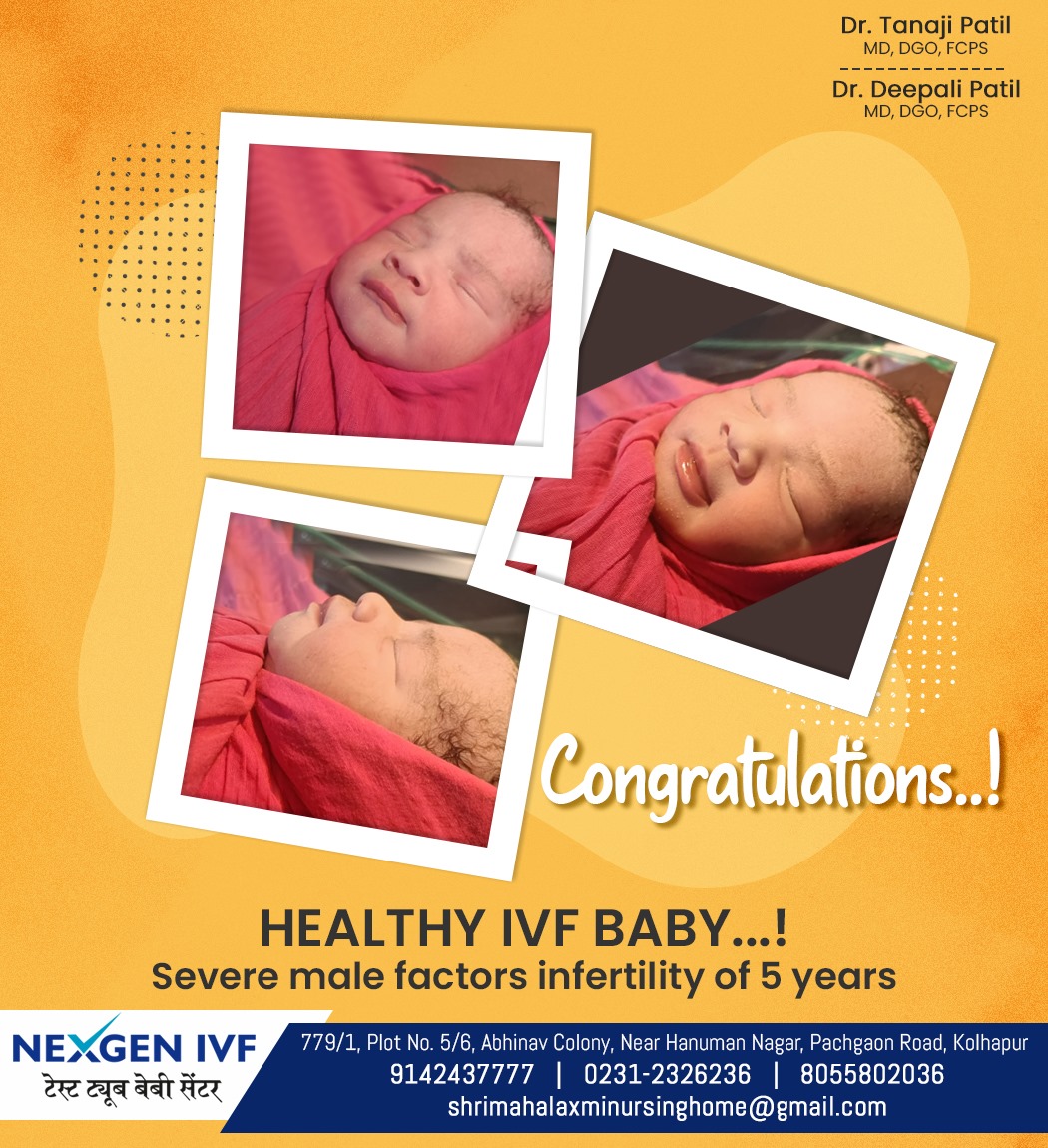 🏥NEXGEN IVF & FERTILITY CENTER, KOLHAPUR🏥

🔷Case of Severe Male Factors  of 5 years of Infertility.. 
✅Conceived in 1st Cycle of IVF.. 

🔷Happy to share with everyone about successfull parenthood of couple

#ferilitytreatment #fertiliitycenterindia #iuisuccess #ivfsuccess