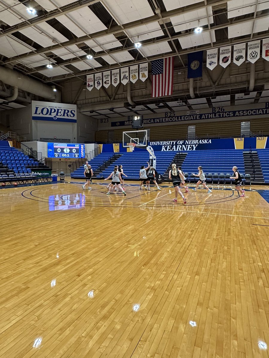 Great weekend out at Kearney.  Thanks UNK basketball for allowing us to practice ahead of our <a href="/NEGBBSHOWCASE/">Nebraska Girls Basketball Showcase</a> game against <a href="/SEMMustangs/">SEM MUSTANGS</a> on Saturday morning.