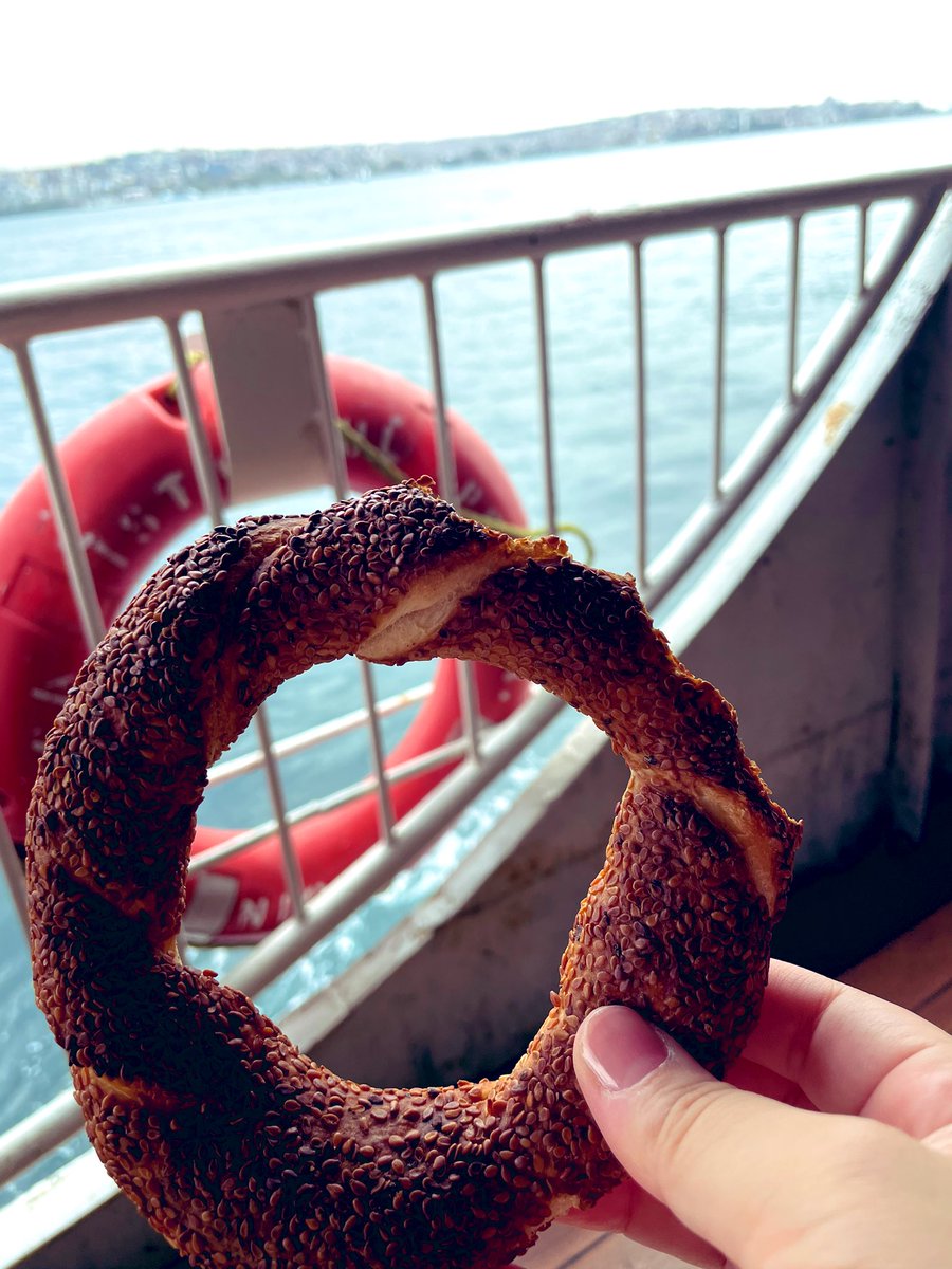 Retancredi's tweet photo. 2023年秋にコロナ以来の渡欧。まず14年ぶりのイスタンブール🧿お気に入りのキョフテ屋は健在で安心したけど、なぜかフェリーでイタリア人に喧嘩を売られて、仲直りにシミットをいただいた。リュステム・パシャが写真OKになってて、酸欠になるほど撮影しちゃった。 #2023autunno https://t.co/uz4ktw4qlD