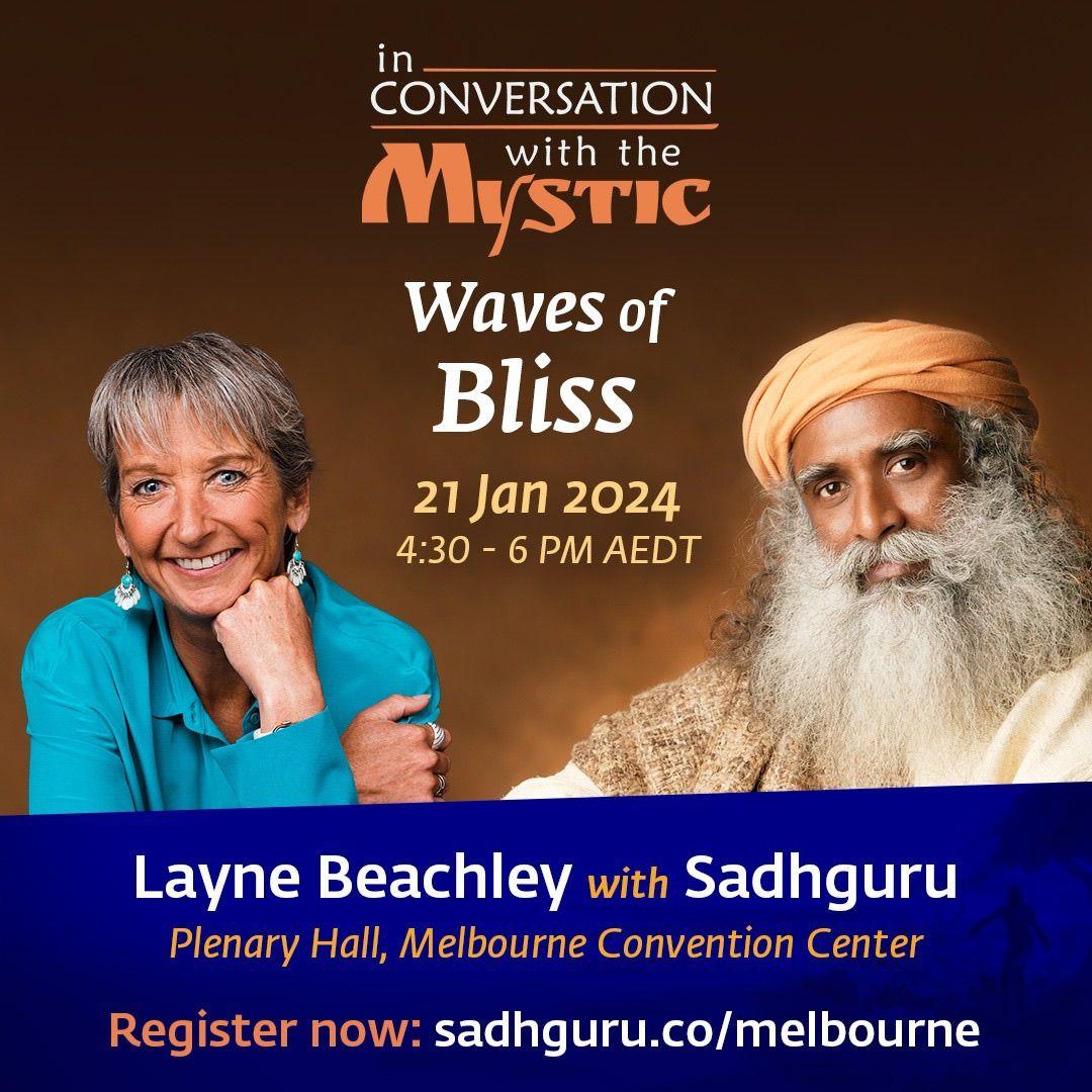 sonal1983's tweet photo. #SadhguruInAustralia https://t.co/ODTM9mhz2y