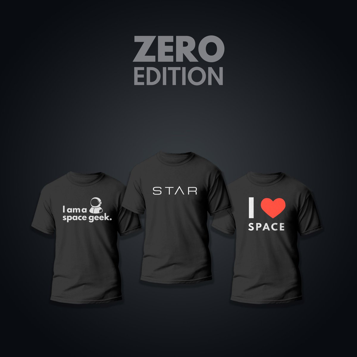Introducing the ZERO Edition of STAR Merchandise From Stardust to a Jersey in your wardrobe, the journey was beautiful ❤️ To order your jersey, register here - bit.ly/merch-STAR Limited Edition of 300