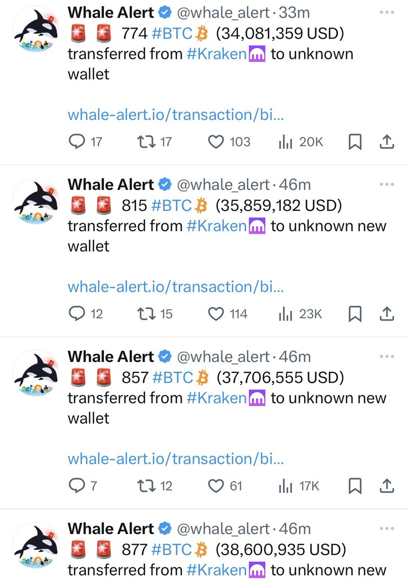 _JRoop's tweet image. somethin is happenin..  $BTC
@whale_alert