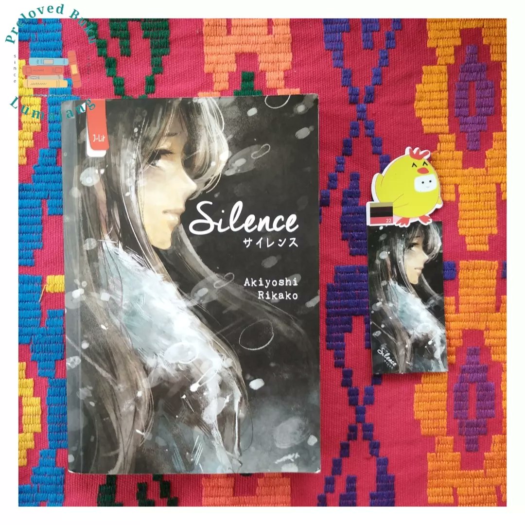 pblbooks's tweet photo. 📖Preloved Silence Akiyoshi Rikako
🦋Minus bekas basah di atas belakang buku (bisa DM detail)
💰52k

Wts // want to sell https://t.co/7c0Vmvmrwq