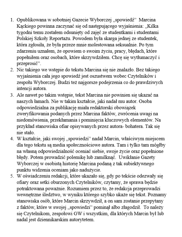Z bólem i po długich przemyśleniach piszę o sprawie "spowiedzi" Marcina Kąckiego....
m.facebook.com/story.php?stor…