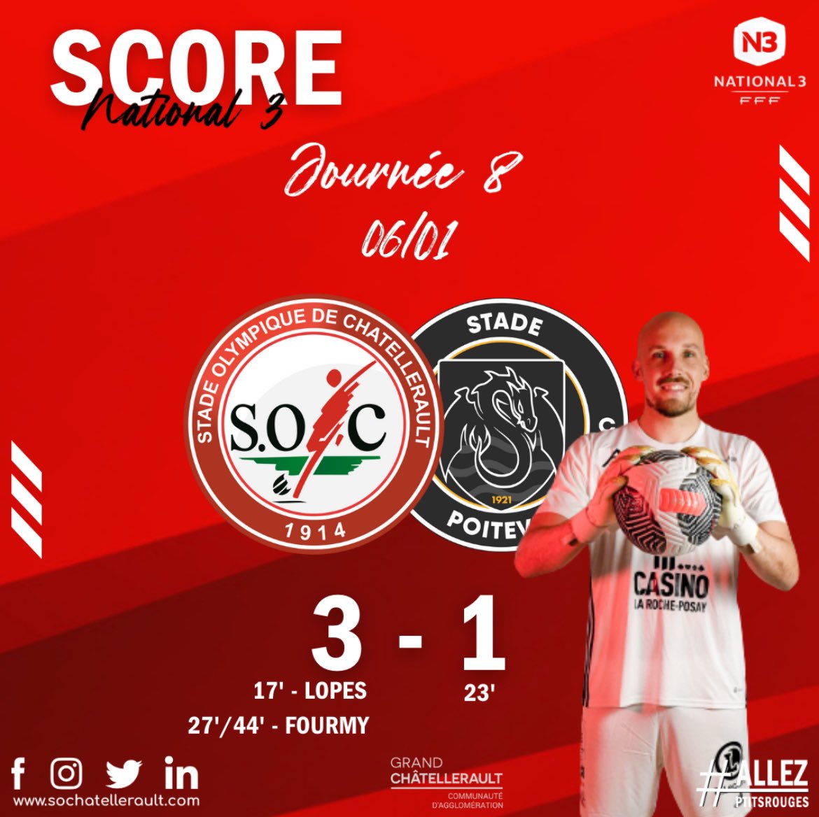 S.O. Châtellerault 🔴⚪ tweet media